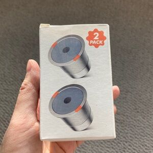 Silver Metal Reusable KCup Coffee Pods Filters, 2 Pack